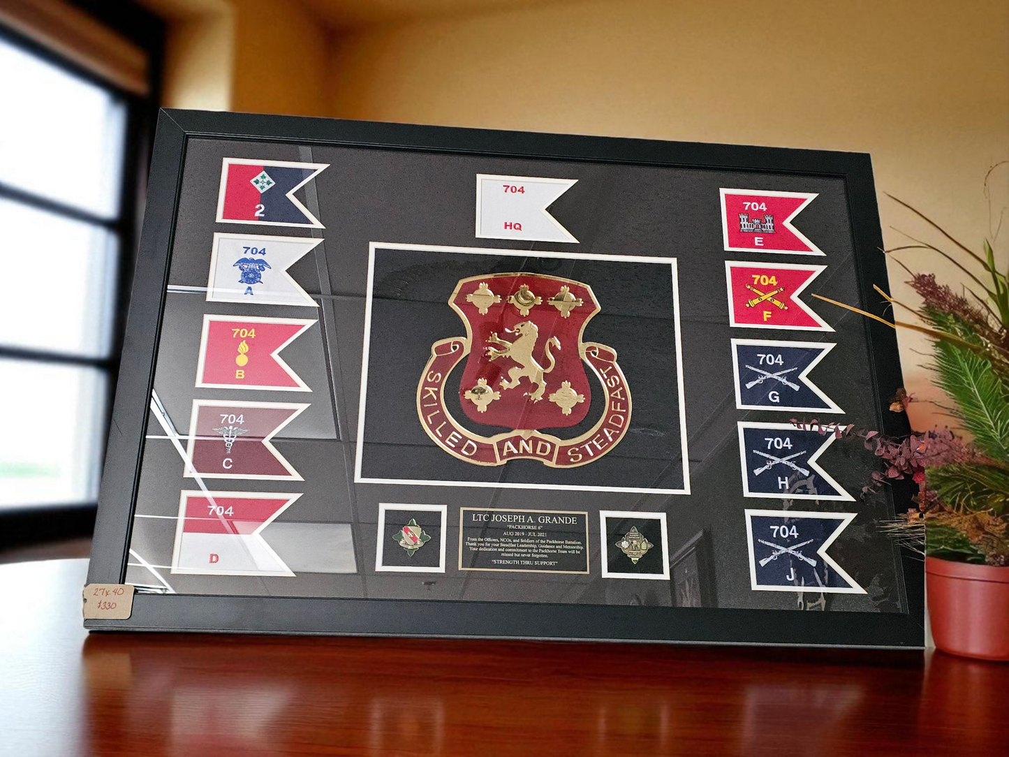 Framed Plaque