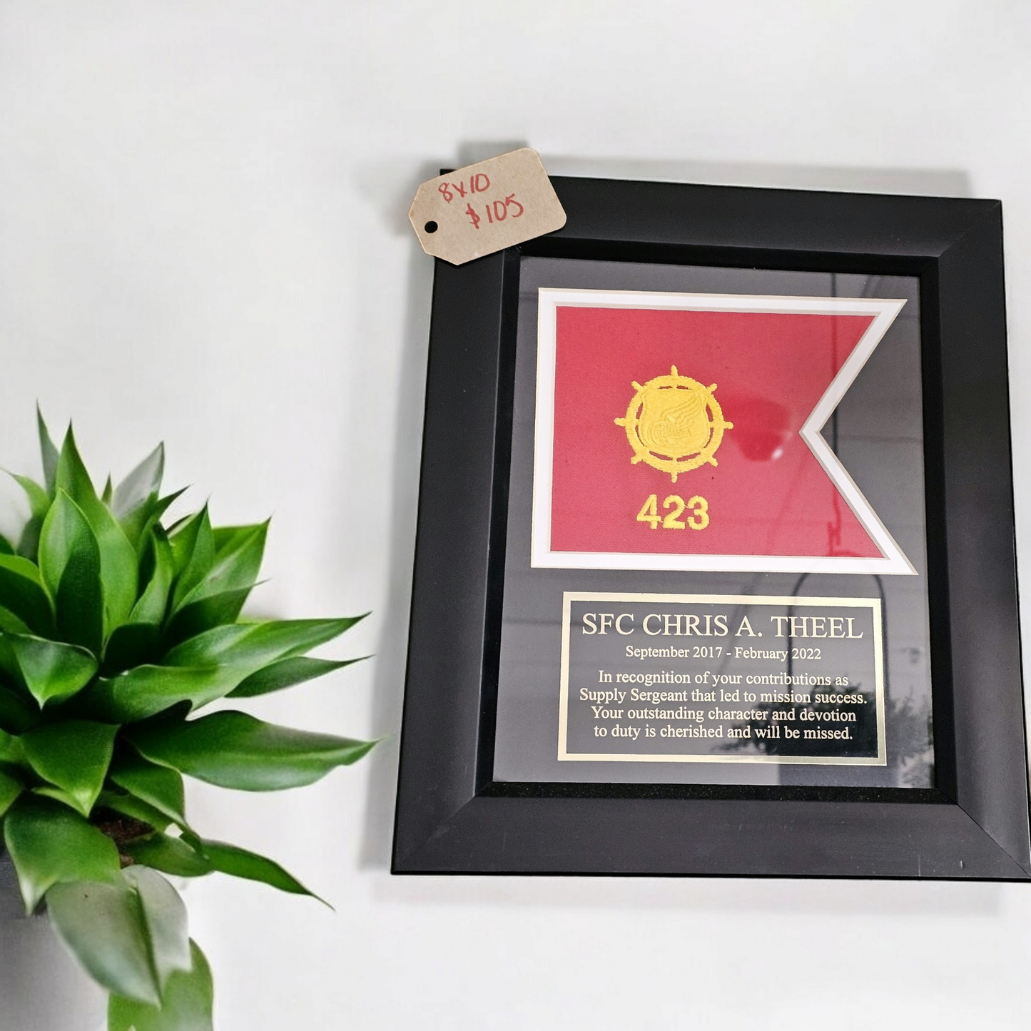 Framed Plaque