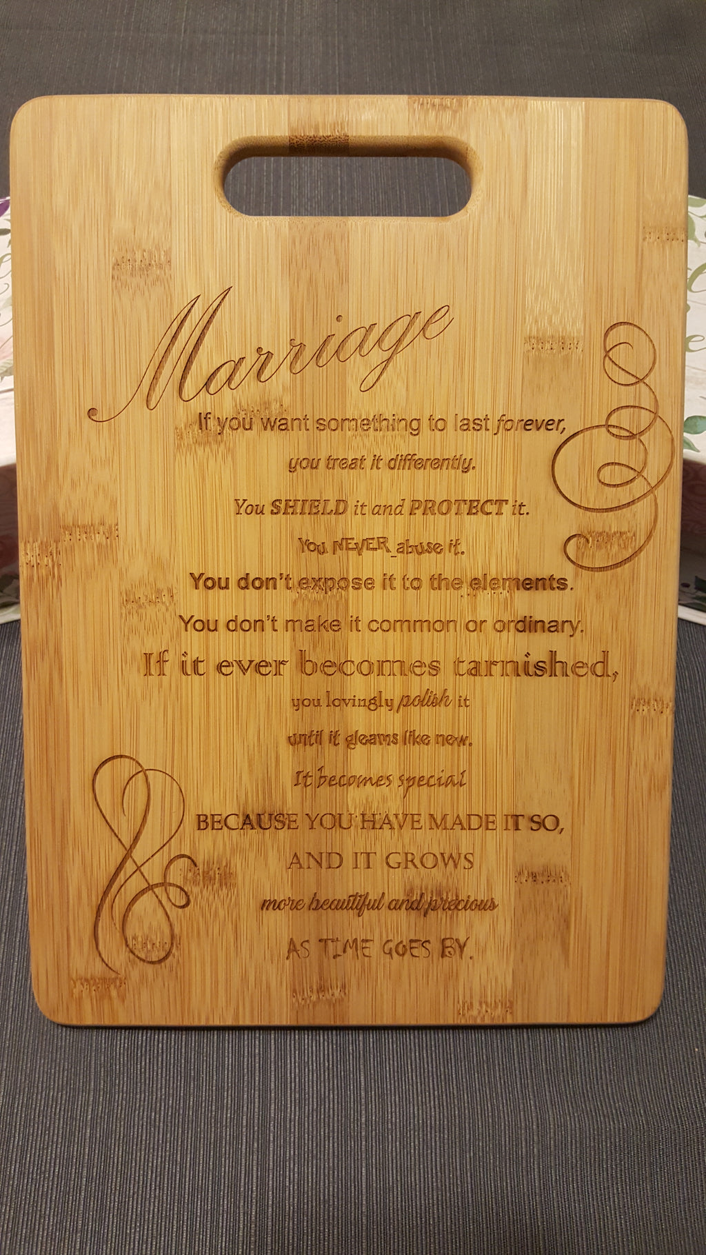 Wooden Postcard, Valentines Day! image 2