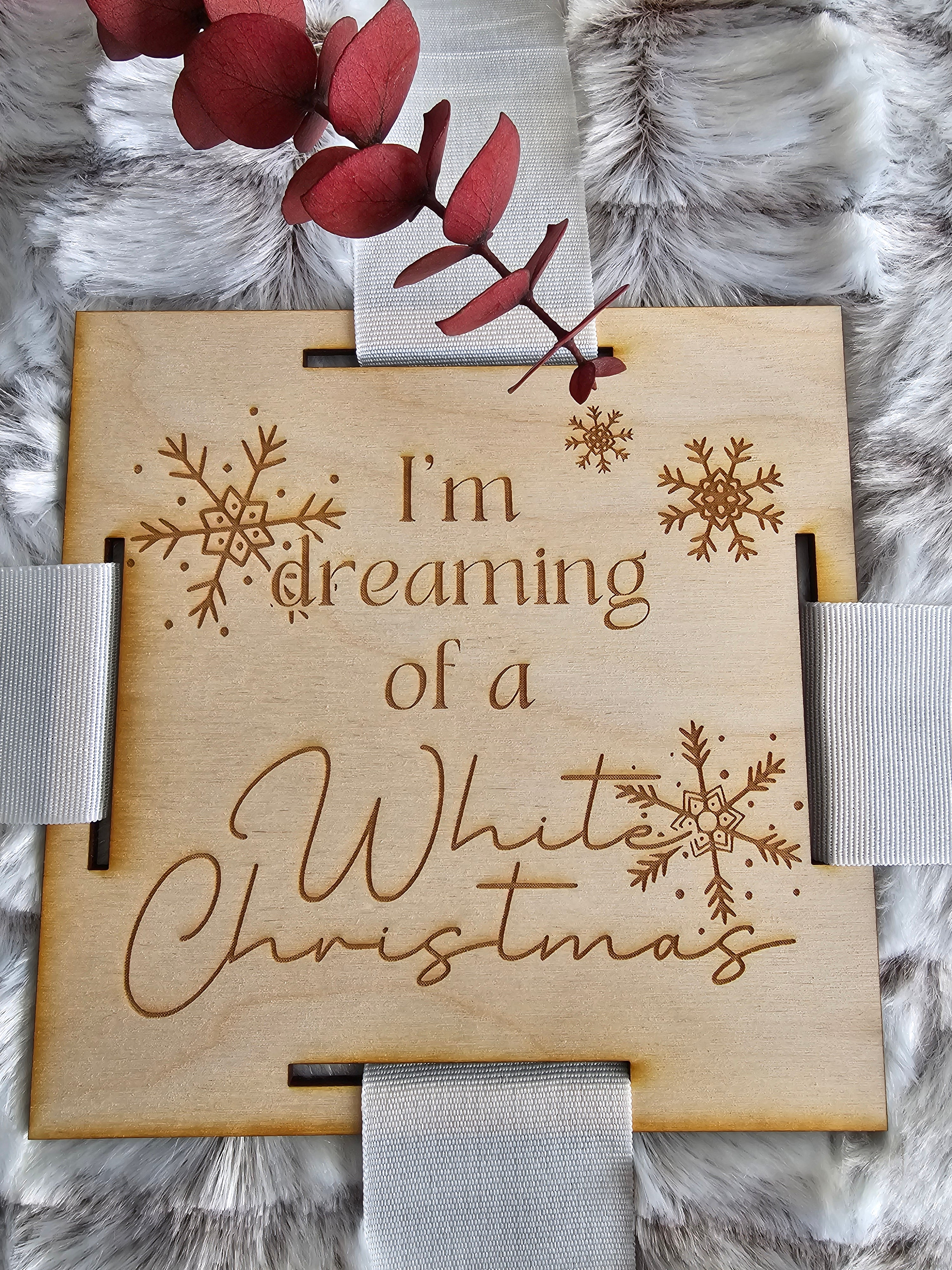 Custom Engraved Wood Blanket Tag with Throw Blanket - 50" x 60"