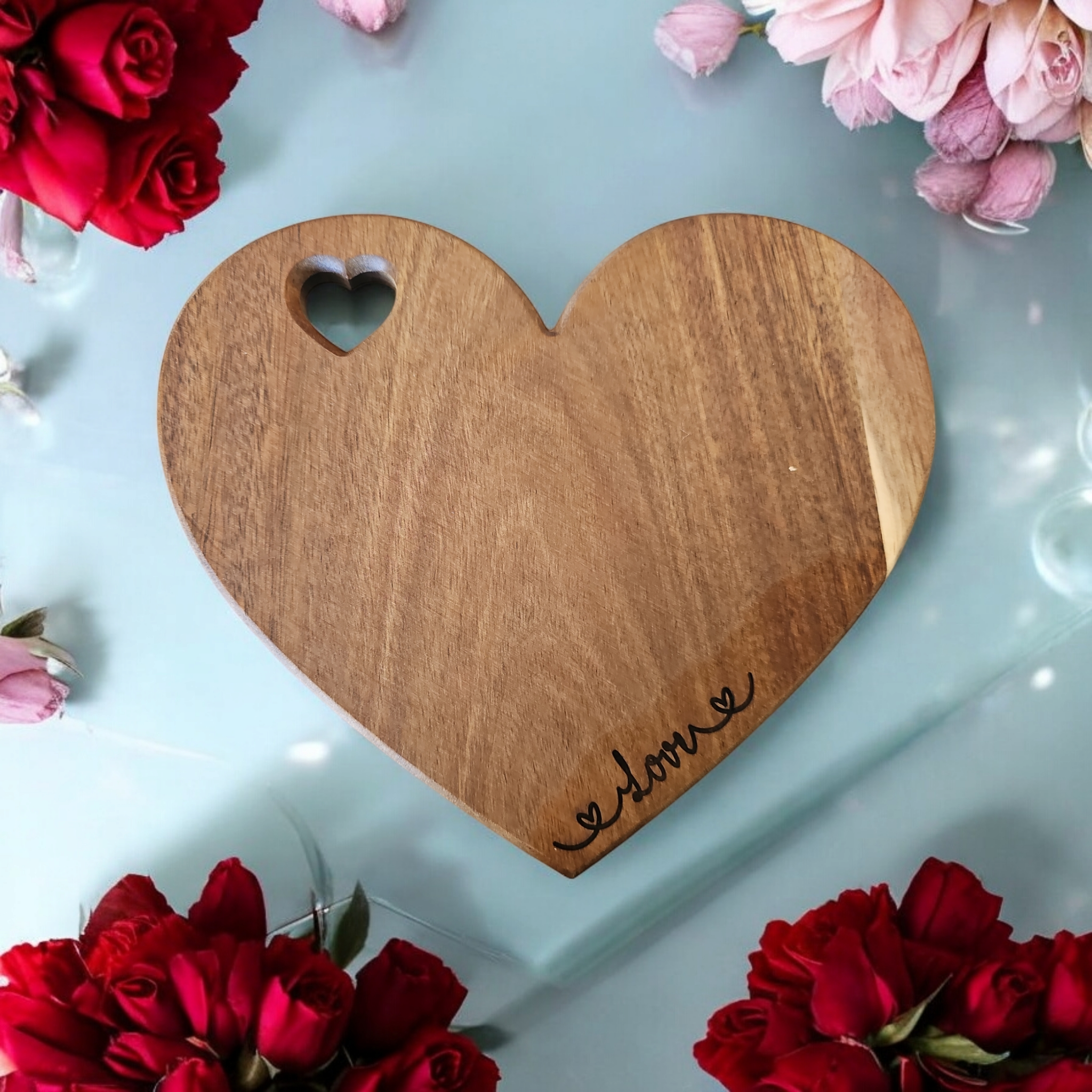 Custom Heart Charcuterie Board  image 1