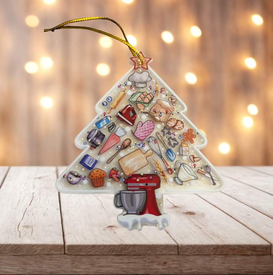 Bakers Christmas Ornament image 0
