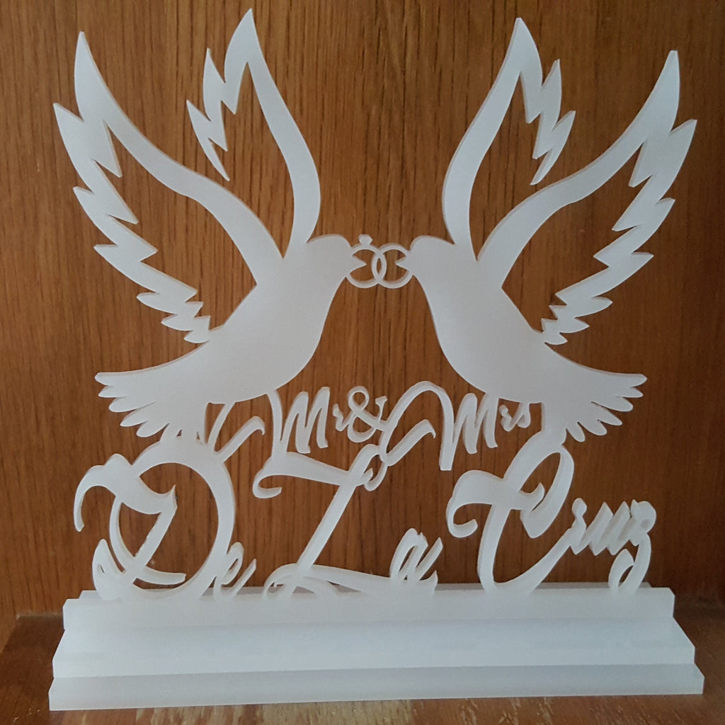 Personalized Wedding Cake Topper image 0