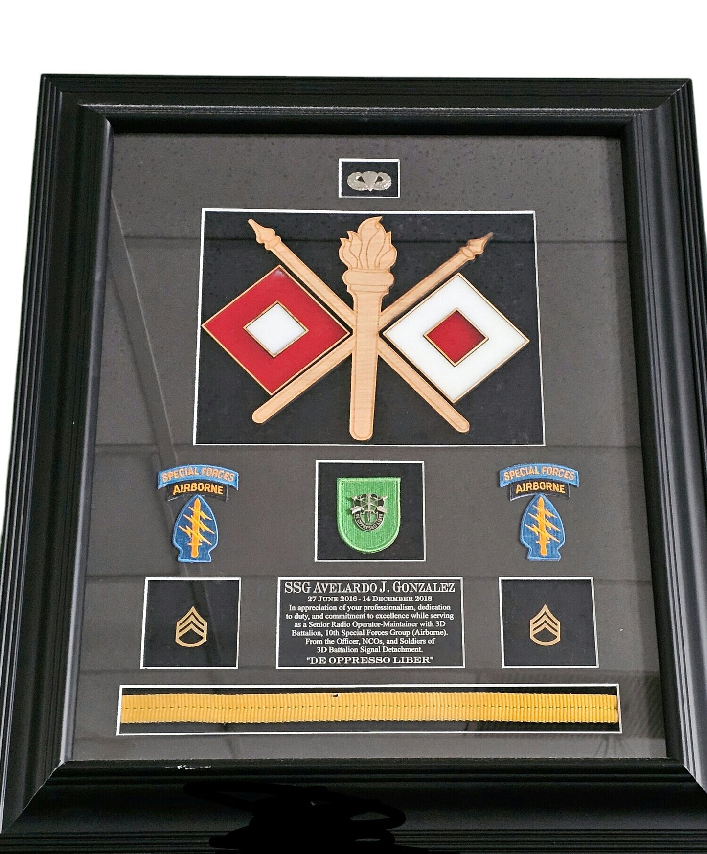 Framed Plaque