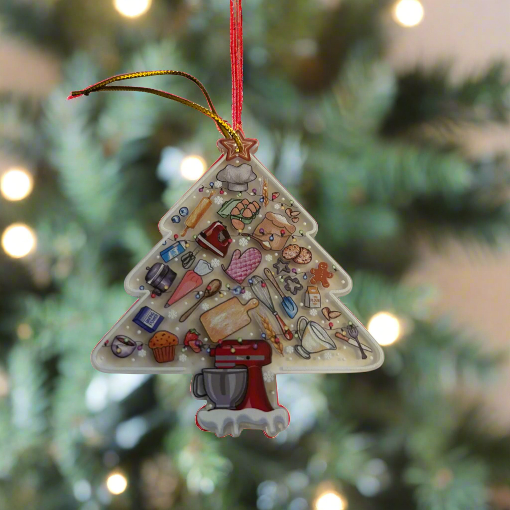 Bakers Christmas Ornament image 1