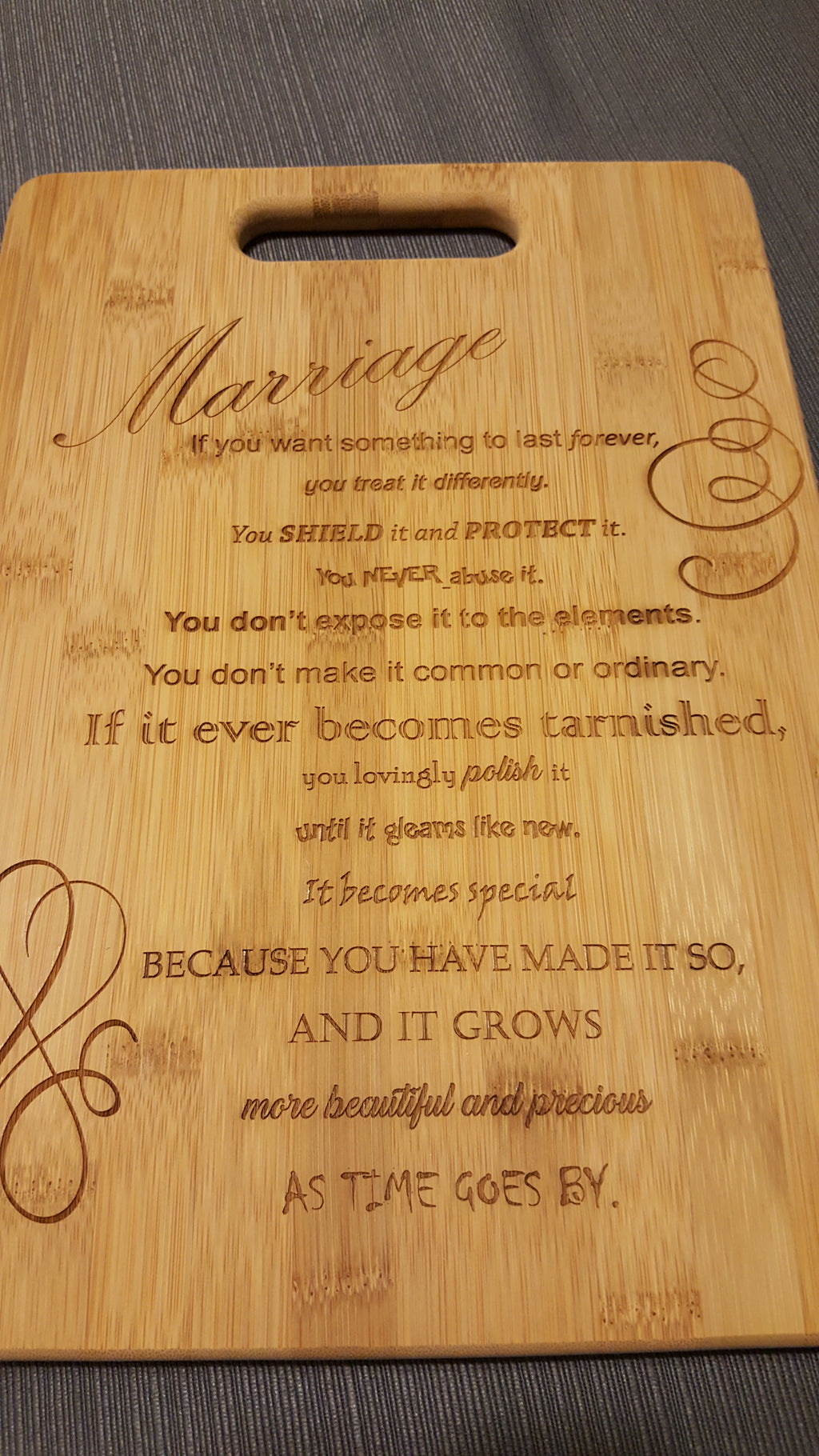 Wooden Postcard, Valentines Day! image 0