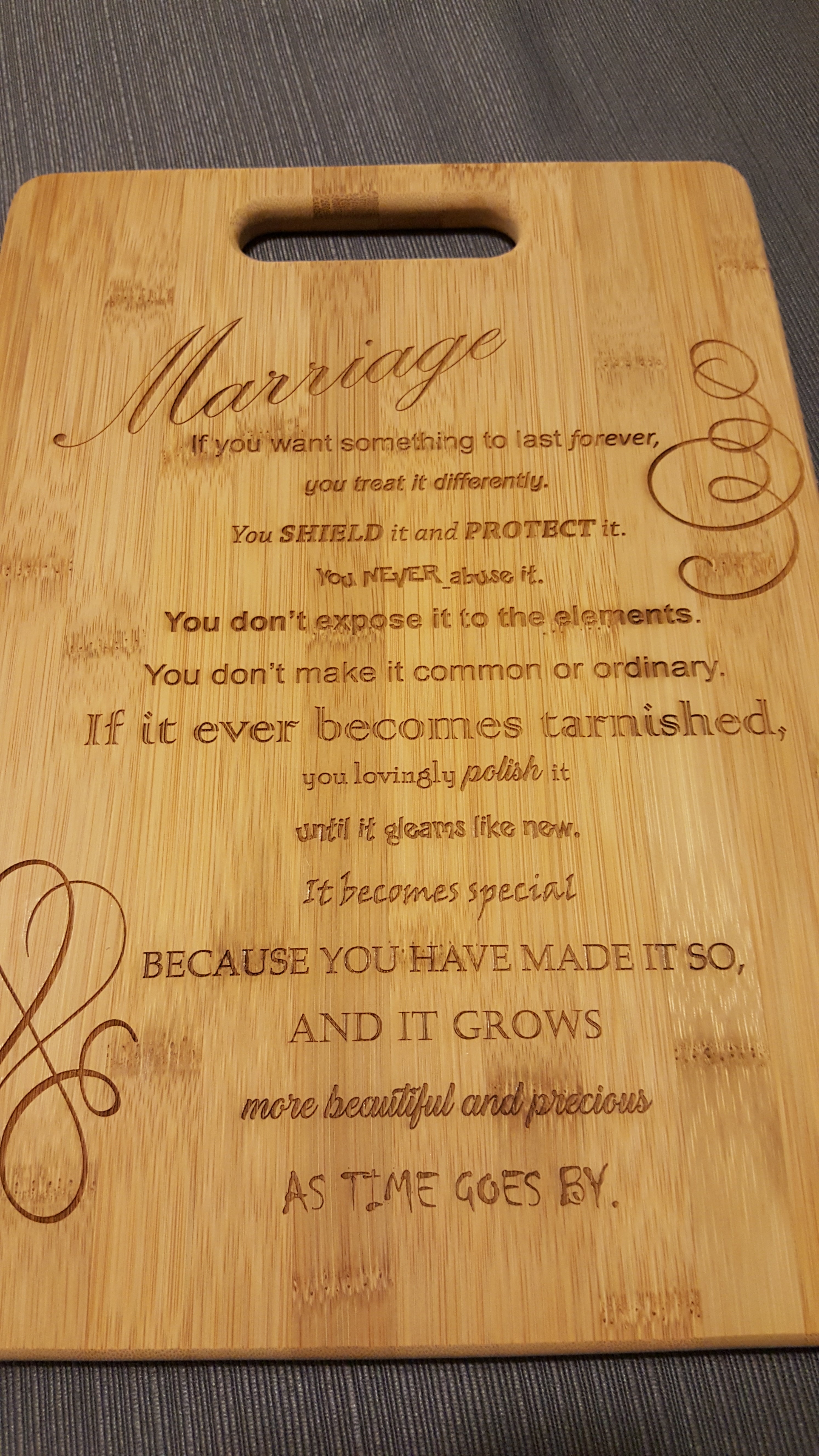 Wooden Postcard, Valentines Day! image 0