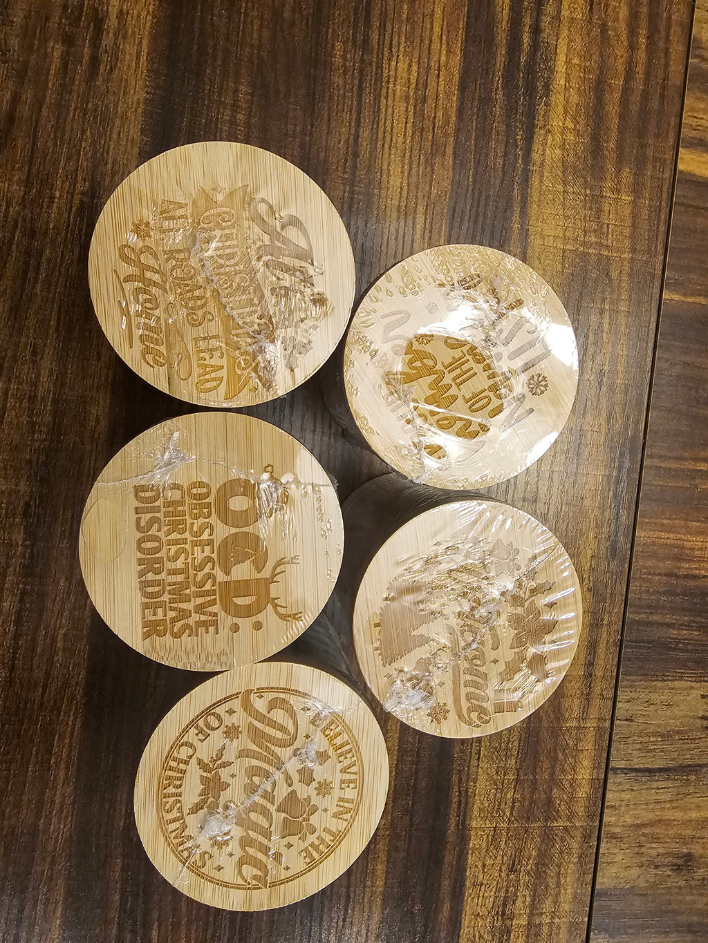 Cookies- Engraved Wooden Lid