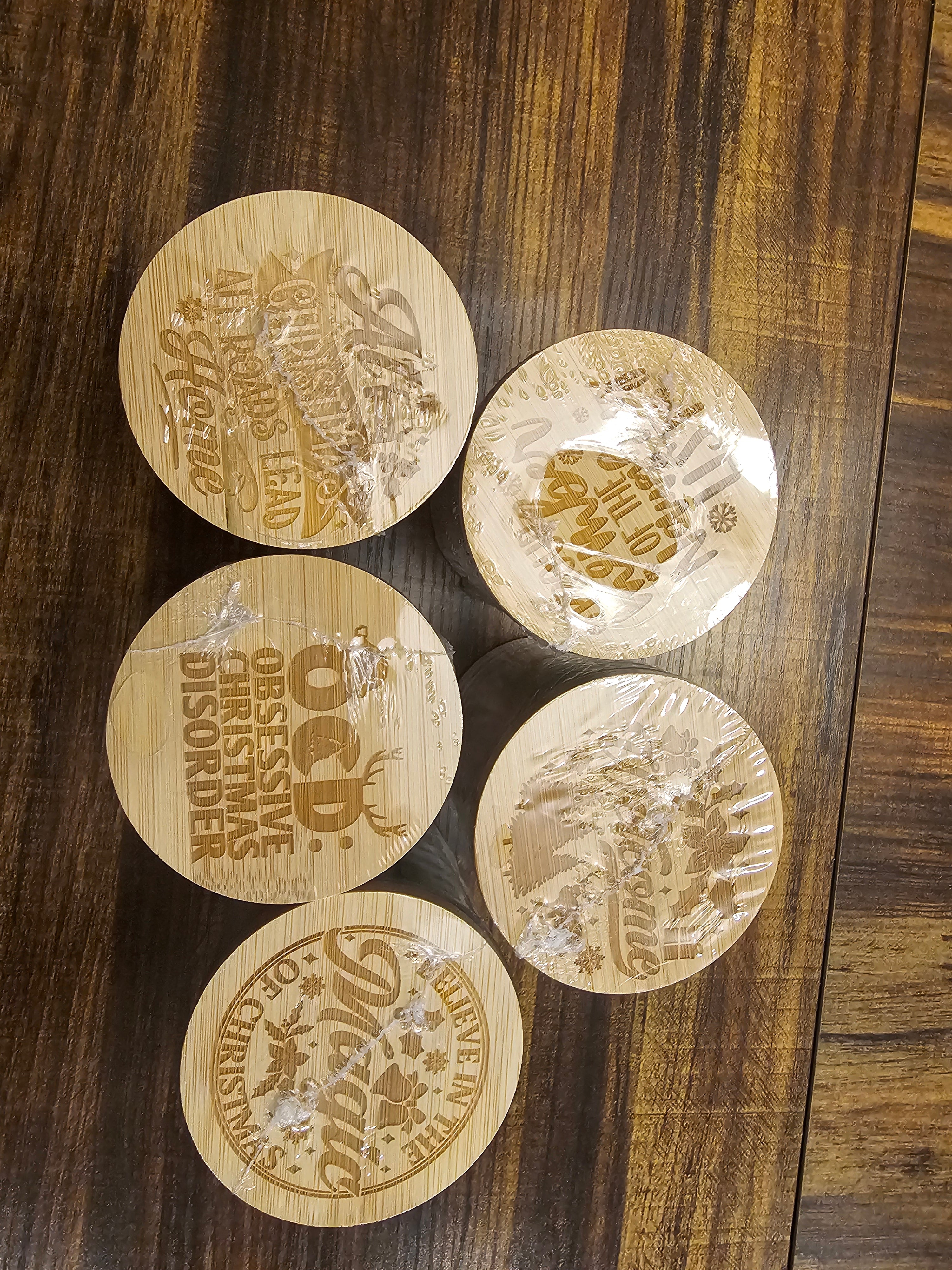 Cookies- Engraved Wooden Lid