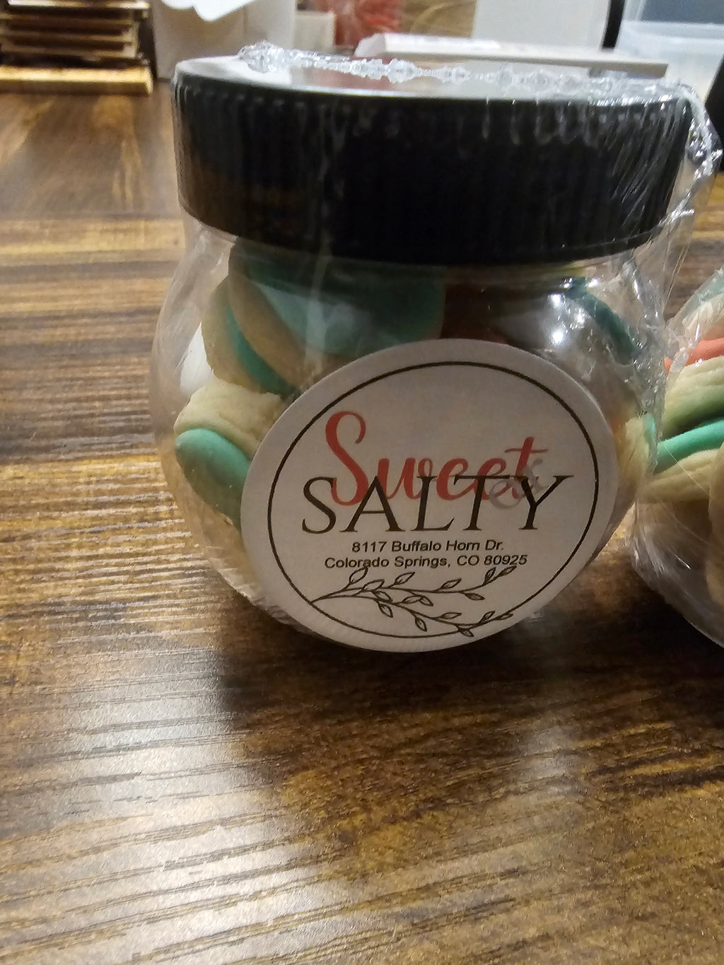 Cookies - Blk Jar Lid